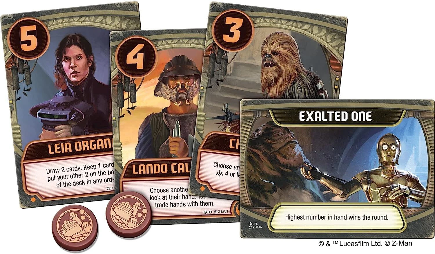 Z-Man Games Star Wars Jabba's Palace: A Love Letter Card Game 3 Z-Man Games Star Wars Jabba's Palace: A Love Letter Card Game - Image 3