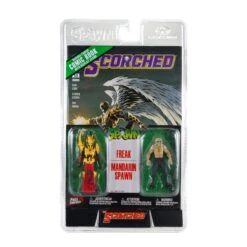 McFarlane *PRE-ORDER Spawn 3inch Action Figure W/ Comic 2-pack Wave 2 - Freak & Mandarin (Scorched #13)