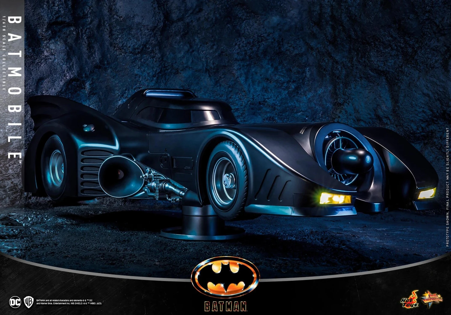 *PRE-ORDER Batmobile - Batman 1989 Hot Toys Collectibles 1/6 Scale Vehicle 4 *PRE-ORDER Batmobile - Batman 1989 Hot Toys Collectibles 1/6 Scale Vehicle - Image 4
