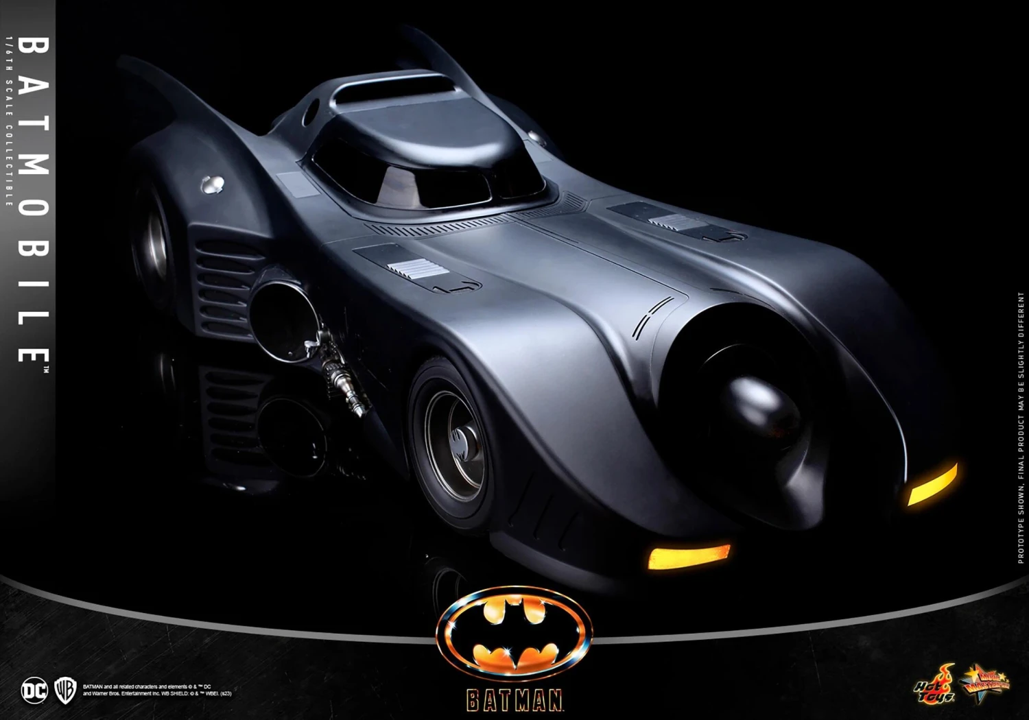 *PRE-ORDER Batmobile - Batman 1989 Hot Toys Collectibles 1/6 Scale Vehicle 5 *PRE-ORDER Batmobile - Batman 1989 Hot Toys Collectibles 1/6 Scale Vehicle - Image 5