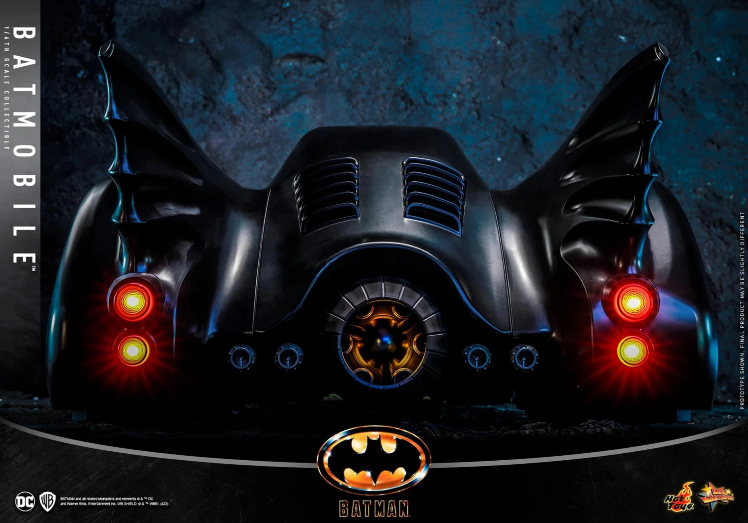*PRE-ORDER Batmobile - Batman 1989 Hot Toys Collectibles 1/6 Scale Vehicle 6 *PRE-ORDER Batmobile - Batman 1989 Hot Toys Collectibles 1/6 Scale Vehicle - Image 6