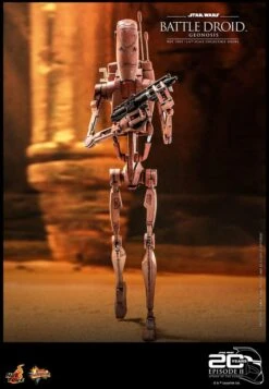 *PRE-ORDER B1 Battle Droid - Star Wars Attack Of The Clones 20th Anniversary Hot Toys Collectibles 1/6 Scale Action Figure -Children Toys Store battle droid geonosis star wars gallery 627168120a60b