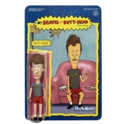 Children Toys Store 16 SUPER7 Beavis And Butt-Head Reaction Action Figure - Butt-Head