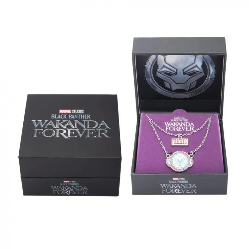 Marvel Black Panther: Wakanda Forever - Ironheart Arc Reactor Pendant Necklace 1 Marvel Black Panther: Wakanda Forever - Ironheart Arc Reactor Pendant Necklace