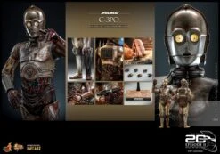 *PRE-ORDER C-3PO - Star Wars Attack Of The Clones 20th Anniversary Hot Toys Collectibles 1/6 Scale Action Figure -Children Toys Store c 3po gallery 6271a77a7d97e