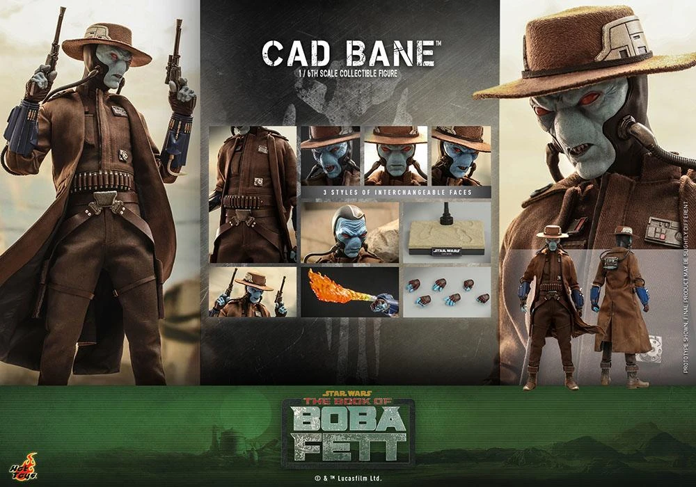 *PRE-ORDER Cad Bane (The Book Of Boba Fett) - Star Wars Hot Toys Exclusive Collectibles 1/6 Scale Action Figure 7 *PRE-ORDER Cad Bane (The Book Of Boba Fett) - Star Wars Hot Toys Exclusive Collectibles 1/6 Scale Action Figure - Image 7