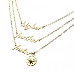 Marvel Captain Marvel 3 Tiered Necklace