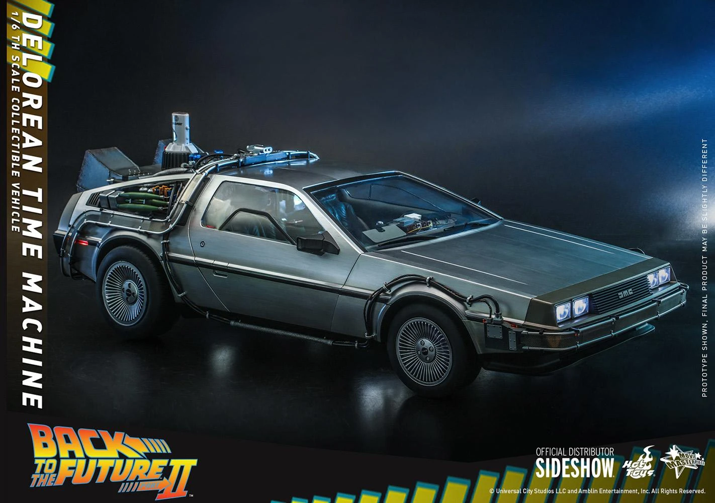 *PRE-ORDER Delorean Time Machine - Back To The Future II Hot Toys Collectibles 1/6 Scale 2 *PRE-ORDER Delorean Time Machine - Back To The Future II Hot Toys Collectibles 1/6 Scale - Image 2
