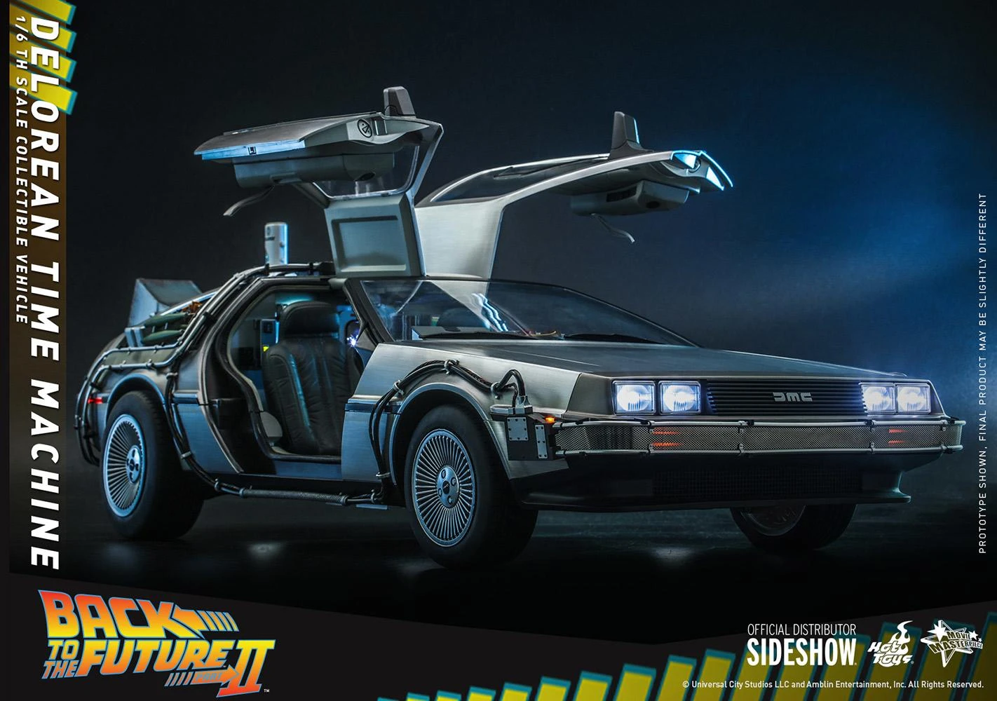 *PRE-ORDER Delorean Time Machine - Back To The Future II Hot Toys Collectibles 1/6 Scale 5 *PRE-ORDER Delorean Time Machine - Back To The Future II Hot Toys Collectibles 1/6 Scale - Image 5