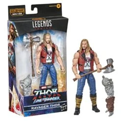 Children Toys Store 31 Hasbro Marvel Legends Thor Love And Thunder 6 Inch Action Figure Wave 1 - Ravager Thor