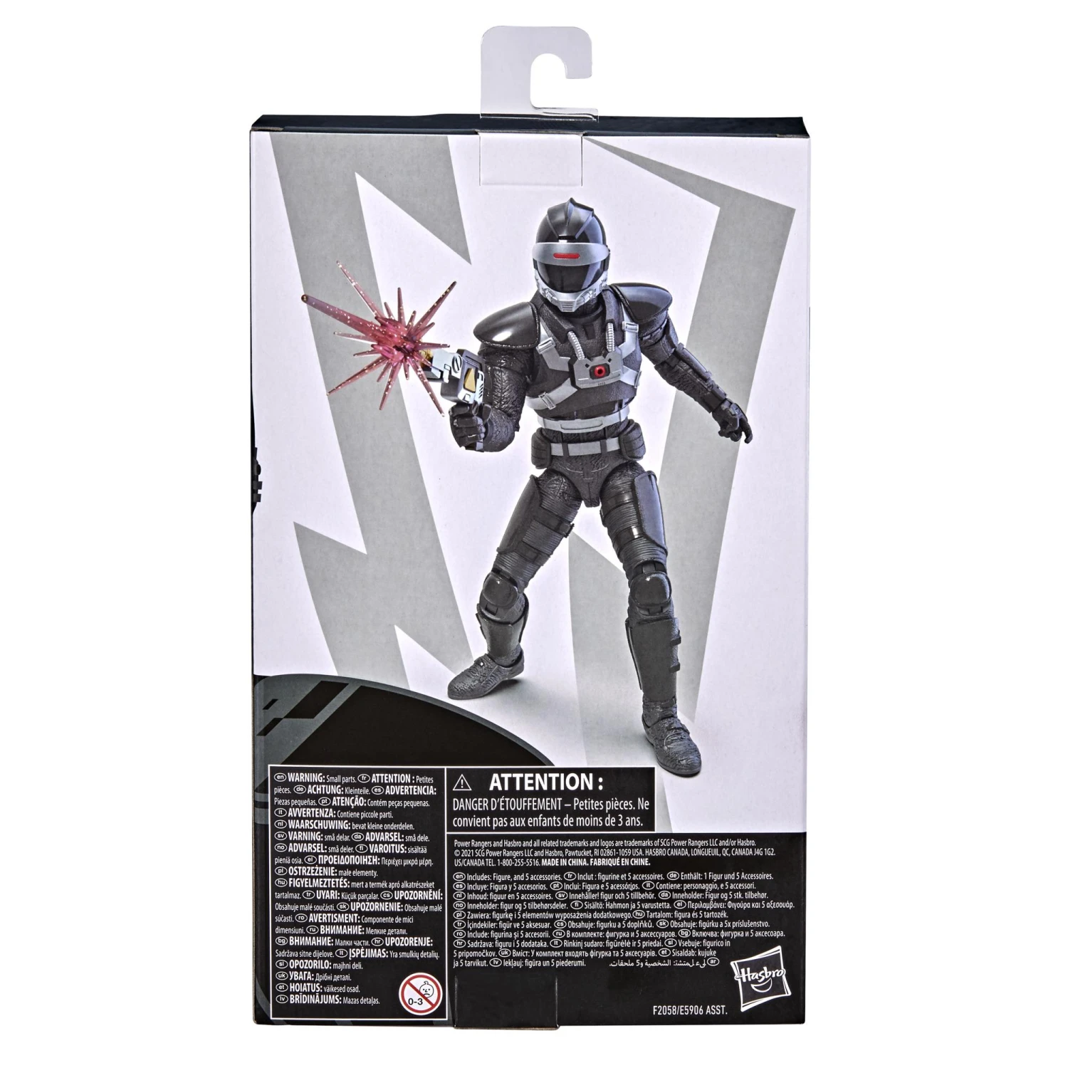 Hasbro Power Rangers Lightning Collection 6-Inch Action Figure Wave 11 - In Space Phantom Ranger 4 Hasbro Power Rangers Lightning Collection 6-Inch Action Figure Wave 11 - In Space Phantom Ranger - Image 4