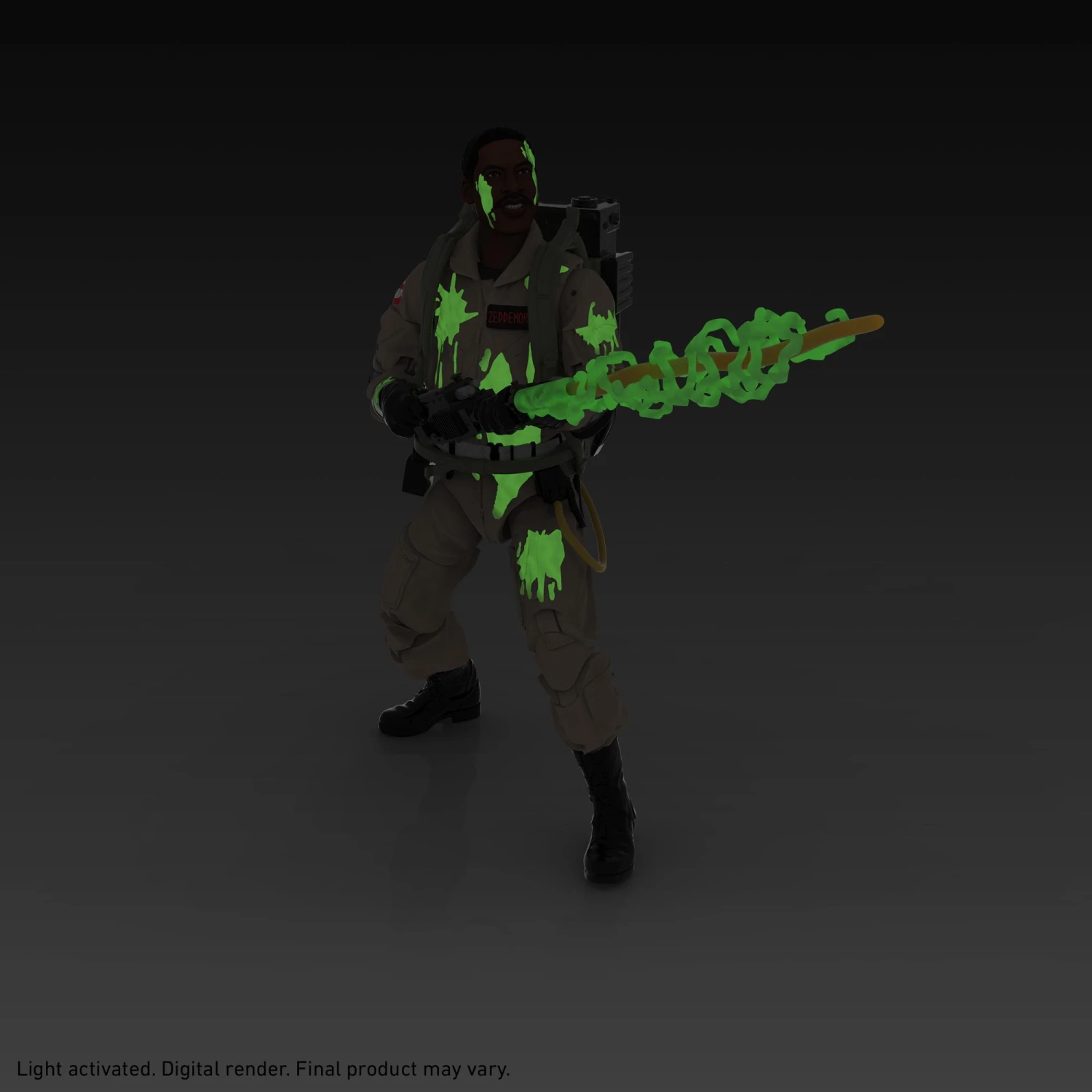 Hasbro Ghostbusters Plasma Series Action Figure - Glow Zeddemore 2 Hasbro Ghostbusters Plasma Series Action Figure - Glow Zeddemore - Image 2