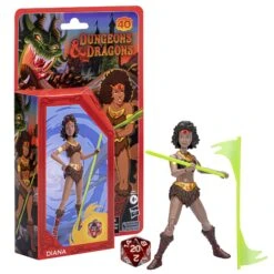 Hasbro Dungeons & Dragons Cartoon Classics 6-Inch-Scale Action Figure - Diana The Acrobat