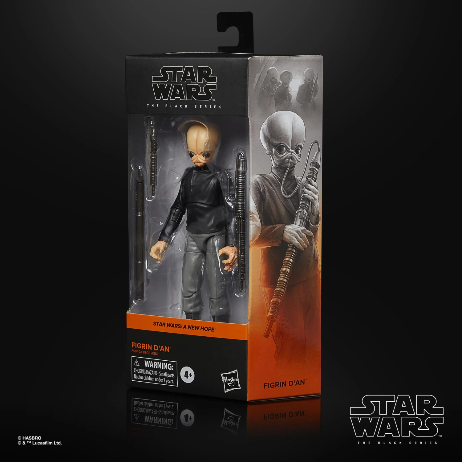 Hasbro Star Wars Black Series 6 Inch Action Figure Wave 33 - Figrin D'an 8 Hasbro Star Wars Black Series 6 Inch Action Figure Wave 33 - Figrin D'an - Image 8