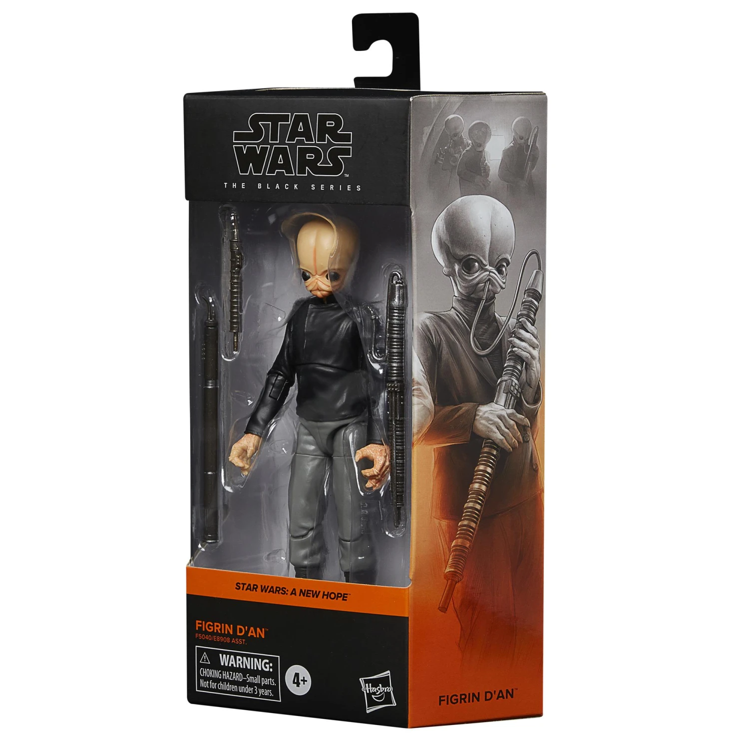 Hasbro Star Wars Black Series 6 Inch Action Figure Wave 33 - Figrin D'an 2 Hasbro Star Wars Black Series 6 Inch Action Figure Wave 33 - Figrin D'an - Image 2