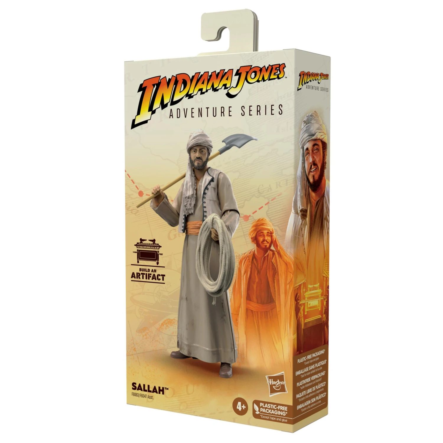 Hasbro Indiana Jones 6 Inch Action Figure Wave 1 - Sallah (Dig Disguise) 1 Hasbro Indiana Jones 6 Inch Action Figure Wave 1 - Sallah (Dig Disguise)