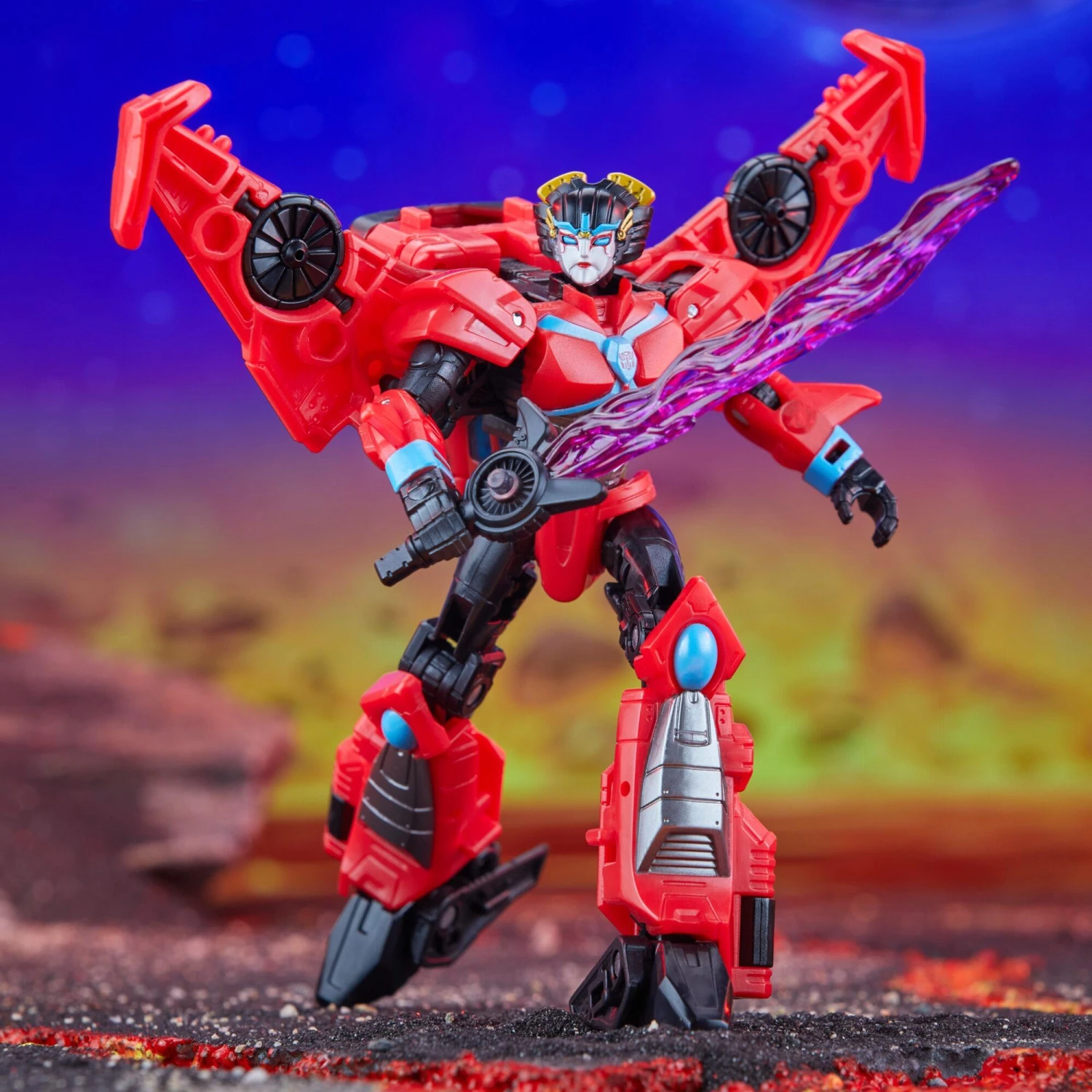 Hasbro *PRE-ORDER Transformers Generations Legacy Deluxe Class Action Figure - Windblade 6 Hasbro *PRE-ORDER Transformers Generations Legacy Deluxe Class Action Figure - Windblade - Image 6