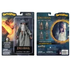 Noble Collection Lord Of The Rings Bendyfigs Action Figure - Gandalf The Grey -Children Toys Store gandalf nn2816 w pack