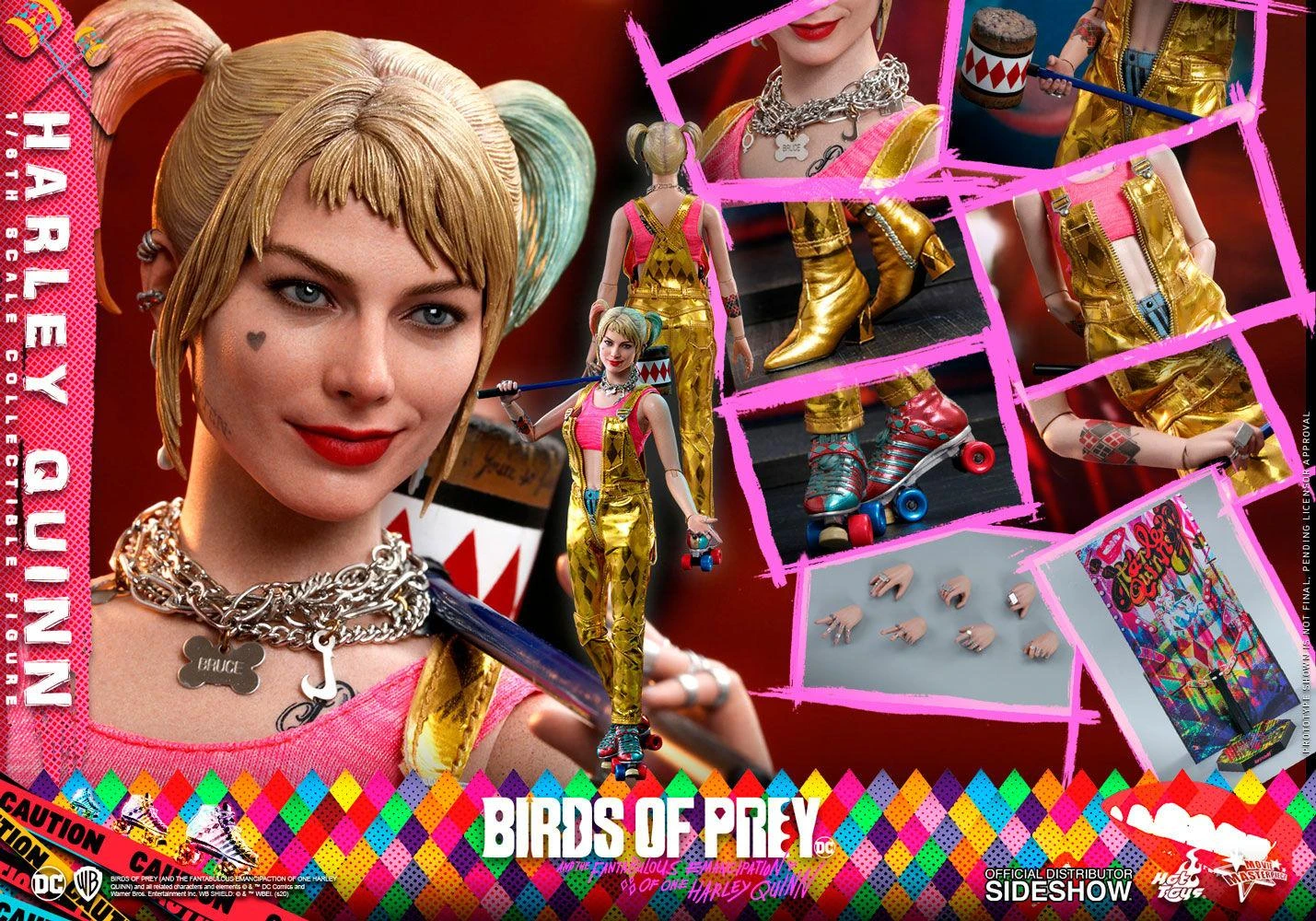 Harley Quinn - DC Birds Of Prey Hot Toys Collectibles 1/6 Scale Action Figure 8 Harley Quinn - DC Birds Of Prey Hot Toys Collectibles 1/6 Scale Action Figure - Image 8