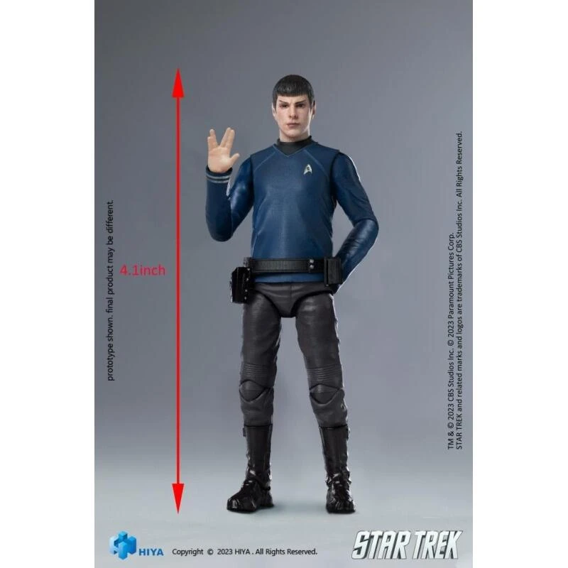 *PRE-ORDER HIYA Toys Star Trek 1:18 Scale Action Figures - Spock (2009) 2 *PRE-ORDER HIYA Toys Star Trek 1:18 Scale Action Figures - Spock (2009) - Image 2