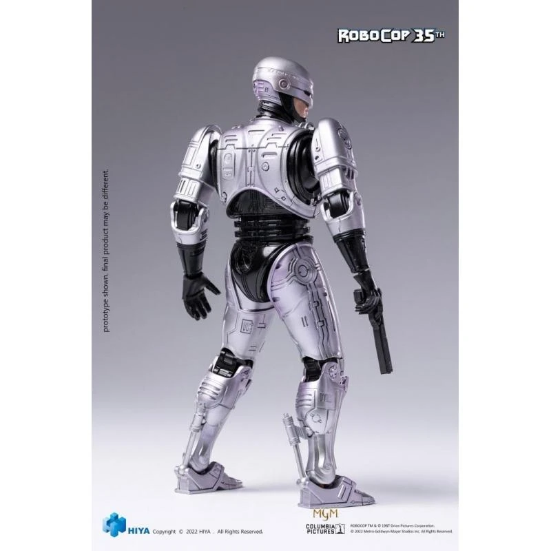 *PRE-ORDER HIYA Toys 1987 RoboCop 35th Anniversary 1:12 Scale Die Cast Action Figures - Robocop 4 *PRE-ORDER HIYA Toys 1987 RoboCop 35th Anniversary 1:12 Scale Die Cast Action Figures - Robocop - Image 4