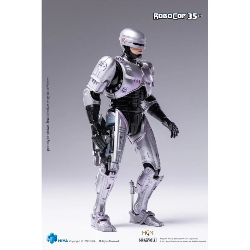 *PRE-ORDER HIYA Toys 1987 RoboCop 35th Anniversary 1:12 Scale Die Cast Action Figures - Robocop 2 *PRE-ORDER HIYA Toys 1987 RoboCop 35th Anniversary 1:12 Scale Die Cast Action Figures - Robocop - Image 2
