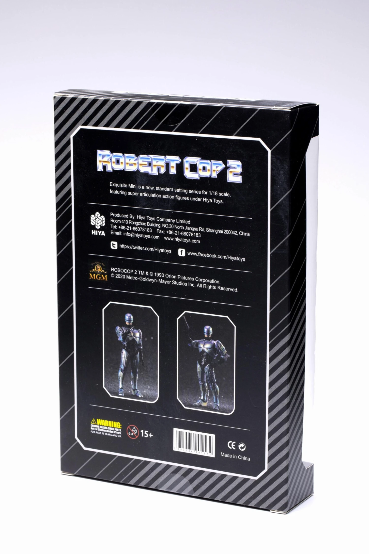 Diamond Select RoboCop 2 Robert Cop SDCC 2021 Exclusive 1:18 Scale Action Figure 2 Diamond Select RoboCop 2 Robert Cop SDCC 2021 Exclusive 1:18 Scale Action Figure - Image 2