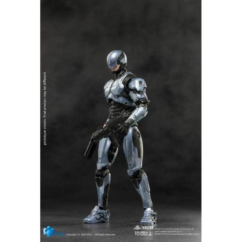 HIYA Toys RoboCop 2014 1:18 Scale Action Figures - RoboCop (Silver Version) 3 HIYA Toys RoboCop 2014 1:18 Scale Action Figures - RoboCop (Silver Version) - Image 3