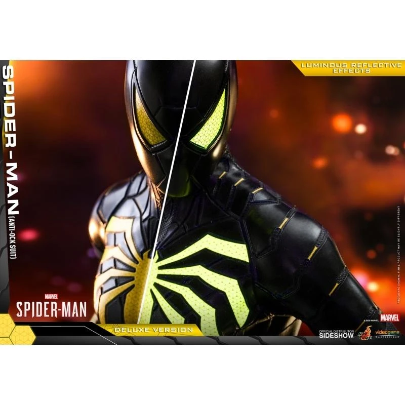 Spider-Man Anti-Ock Suit (Deluxe Version) - Marvel Hot Toys Collectibles 1/6 Scale Action Figure 3 Spider-Man Anti-Ock Suit (Deluxe Version) - Marvel Hot Toys Collectibles 1/6 Scale Action Figure - Image 3