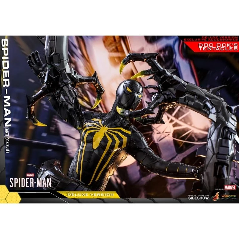 Spider-Man Anti-Ock Suit (Deluxe Version) - Marvel Hot Toys Collectibles 1/6 Scale Action Figure 2 Spider-Man Anti-Ock Suit (Deluxe Version) - Marvel Hot Toys Collectibles 1/6 Scale Action Figure - Image 2