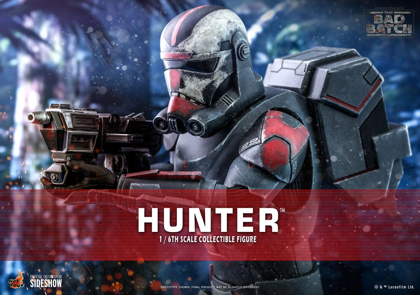 Hunter - The Bad Batch - Star Wars Hot Toys Collectibles 1/6 Scale Action Figure 10 Hunter - The Bad Batch - Star Wars Hot Toys Collectibles 1/6 Scale Action Figure - Image 10