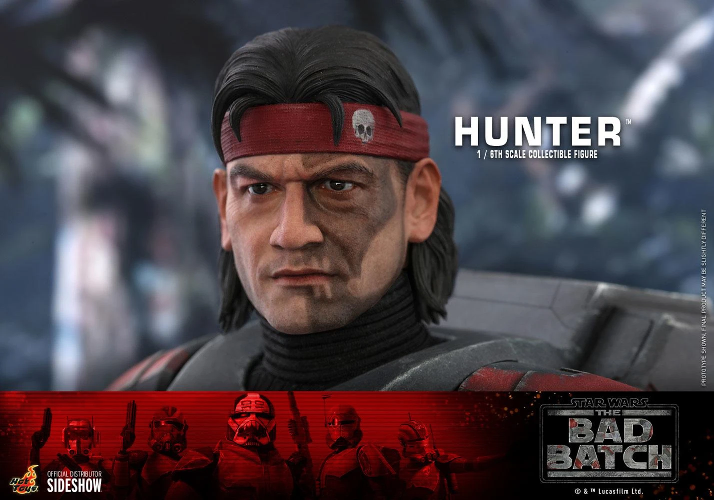 Hunter - The Bad Batch - Star Wars Hot Toys Collectibles 1/6 Scale Action Figure 9 Hunter - The Bad Batch - Star Wars Hot Toys Collectibles 1/6 Scale Action Figure - Image 9