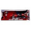 Jada Toys DC Harley Quinn - 1969 Corvette With Harley Quinn Figure Hollywood Rides 1:24 Scale Die Cast Vehicle