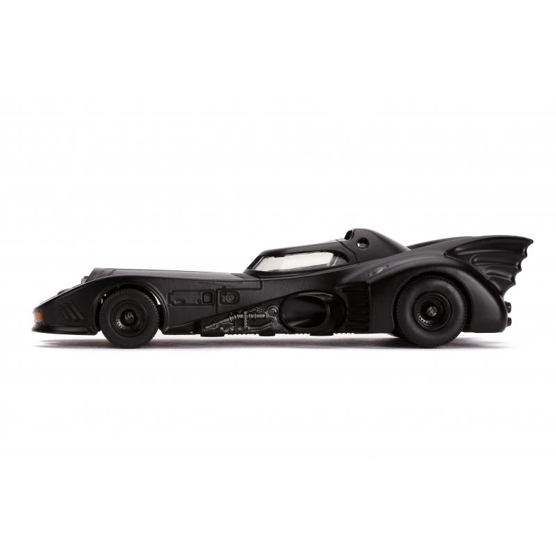 Jada Toys Batman - 1989 Batmobile With Batman Figure Hollywood Rides 1:32 Scale Die Cast Vehicle 3 Jada Toys Batman - 1989 Batmobile With Batman Figure Hollywood Rides 1:32 Scale Die Cast Vehicle - Image 3