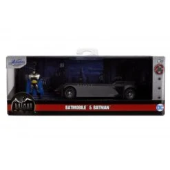 Jada Toys Batman The Animated Series - Batmobile With Batman Figure Hollywood Rides 1:32 Scale Die Cast Vehicle