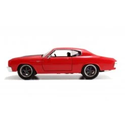 Jada Toys Fast & Furious - Dom's 1970 Chevrolet Chevelle SS 454 (Red/Black) Hollywood Rides 1:24 Scale Die Cast Vehicle -Children Toys Store ja97193 4 800x800 1