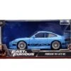 Jada Toys Fast & Furious - Brian's Porsche 911 GT3 RS (Blue) Hollywood Rides 1:24 Scale Die Cast Vehicle