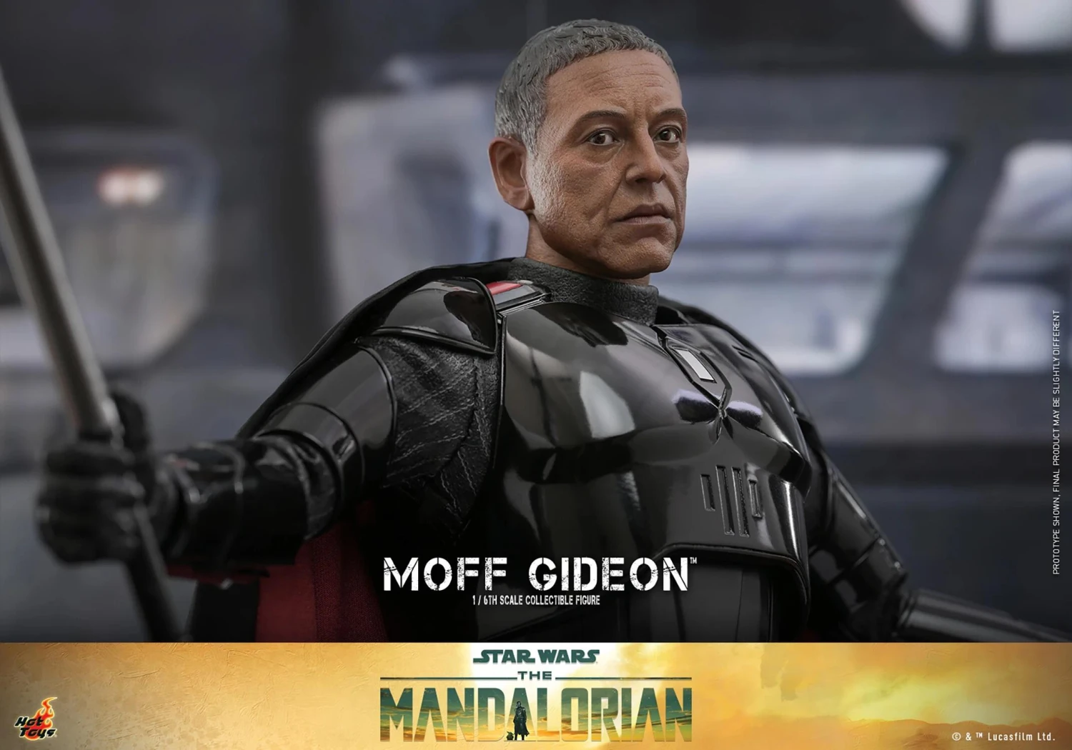 *PRE-ORDER Moff Gideon (Beskar Armour) - Star Wars Hot Toys Collectibles 1/6 Scale Action Figure 9 *PRE-ORDER Moff Gideon (Beskar Armour) - Star Wars Hot Toys Collectibles 1/6 Scale Action Figure - Image 9