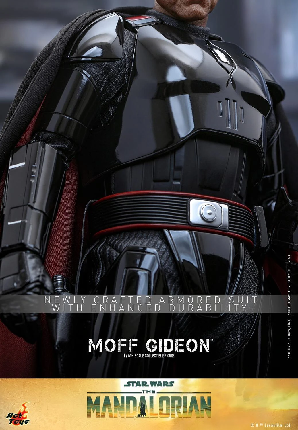 *PRE-ORDER Moff Gideon (Beskar Armour) - Star Wars Hot Toys Collectibles 1/6 Scale Action Figure 2 *PRE-ORDER Moff Gideon (Beskar Armour) - Star Wars Hot Toys Collectibles 1/6 Scale Action Figure - Image 2