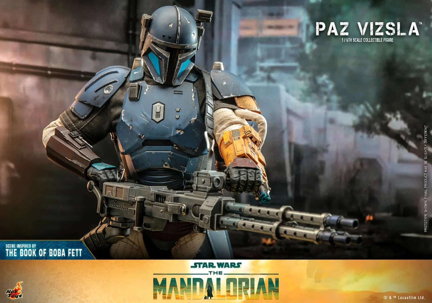 *PRE-ORDER Paz Vizsla - Star Wars: The Mandalorian Hot Toys Collectibles 1/6 Scale Action Figure 6 *PRE-ORDER Paz Vizsla - Star Wars: The Mandalorian Hot Toys Collectibles 1/6 Scale Action Figure - Image 6
