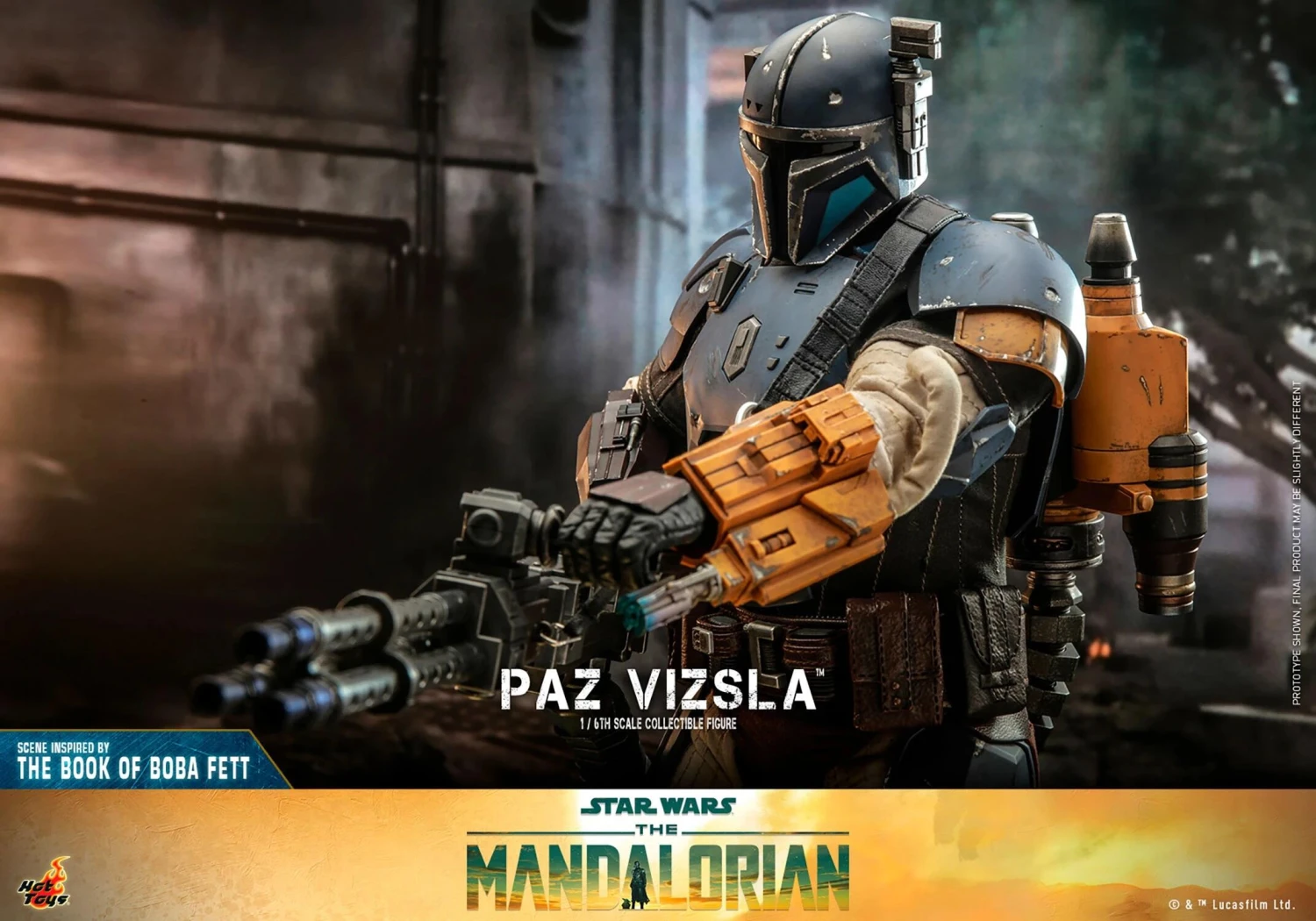 *PRE-ORDER Paz Vizsla - Star Wars: The Mandalorian Hot Toys Collectibles 1/6 Scale Action Figure 8 *PRE-ORDER Paz Vizsla - Star Wars: The Mandalorian Hot Toys Collectibles 1/6 Scale Action Figure - Image 8