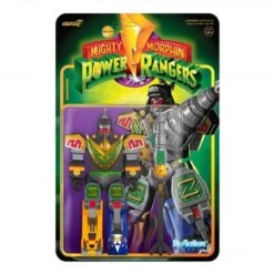 SUPER7 Power Rangers ReAction Action Figure Wave 3 - Dragonzord Battle Mode