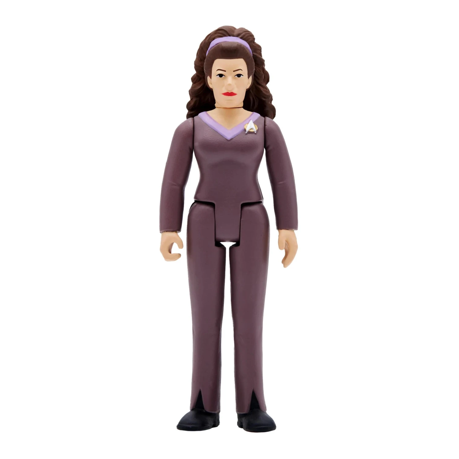 SUPER7 Star Trek: The Next Generation ReAction Action Figure Wave 2 - Counsellor Troi 2 SUPER7 Star Trek: The Next Generation ReAction Action Figure Wave 2 - Counsellor Troi - Image 2