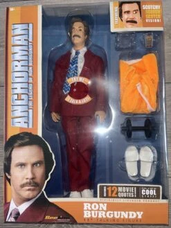 Anchorman - The Legend Of Ron Burgundy: Ron Burgundy Talking 13inch Action Figure