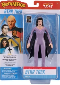 Noble Collection Star Trek: The Next Generation Bendyfigs Action Figure - Deanna Troi