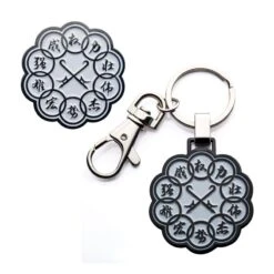 Marvel Shang-Chi The Ten Rings Insignia Keychain And Pin Set