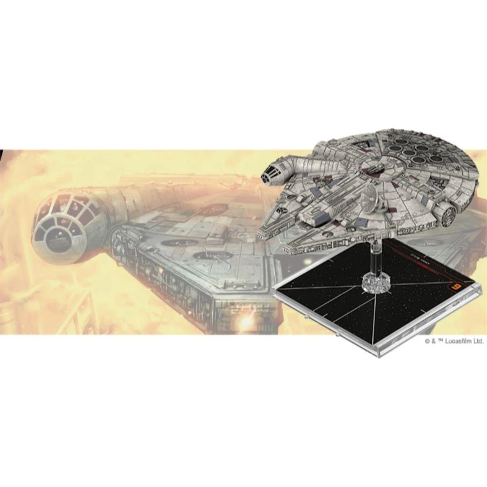 Fantasy Flight Games Star Wars X-Wing: Millennium Falcon Expansion Pack 3 Fantasy Flight Games Star Wars X-Wing: Millennium Falcon Expansion Pack - Image 3