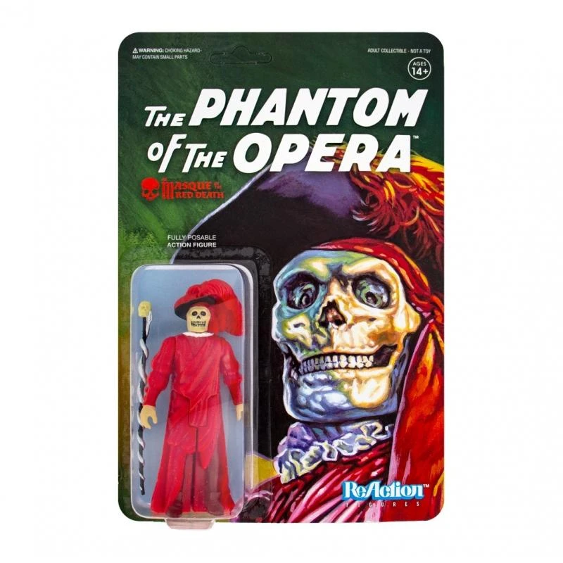 SUPER7 Universal Monsters Phantom Of The Opera ReAction Action Figure - The Masque Of The Red Death 1 SUPER7 Universal Monsters Phantom Of The Opera ReAction Action Figure - The Masque Of The Red Death